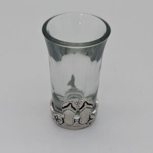 Basic Spirit Fine Pewter Beach Shoes Shot Glass
